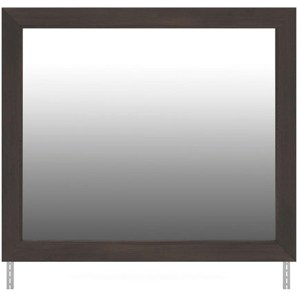 Shaehartin - Bedroom Mirror - Dark Brown