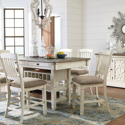 Bolanburg - Rectangular Counter Table Set