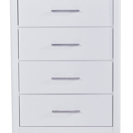 Jarlee - Four Drawer Chest - White