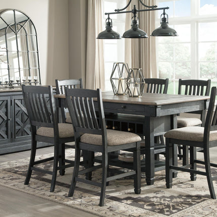 Tyler Creek - Dining Room Server - Black / Gray