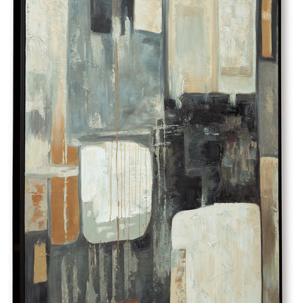 Howford - Wall Art - Brown / Black / Gray
