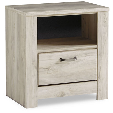 Bellaby - One Drawer Night Stand - Whitewash
