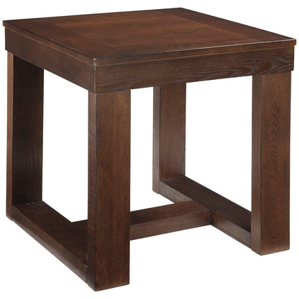 Watson - Square End Table - Dark Brown