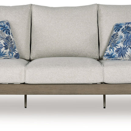 Rainier Ranch - Sofa With Cushion - Brown / Beige