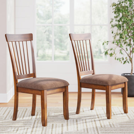 Berringer - Dining UPH Side Chair (Set of 2) - Rustic Brown
