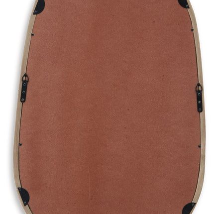 Aarilynn - Accent Mirror - Antique Brown