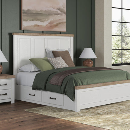 Savonport - Panel Storage Bed