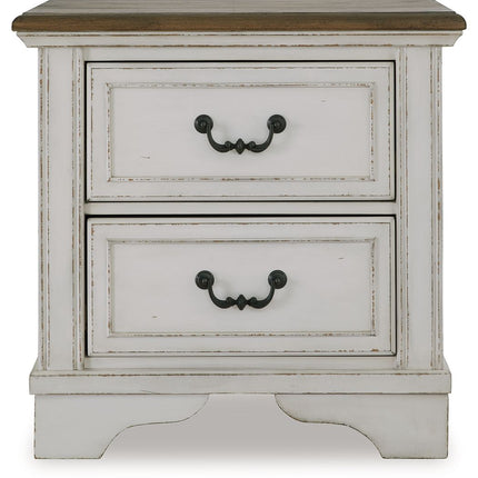 Blendon - Two Drawer Night Stand - Two-tone