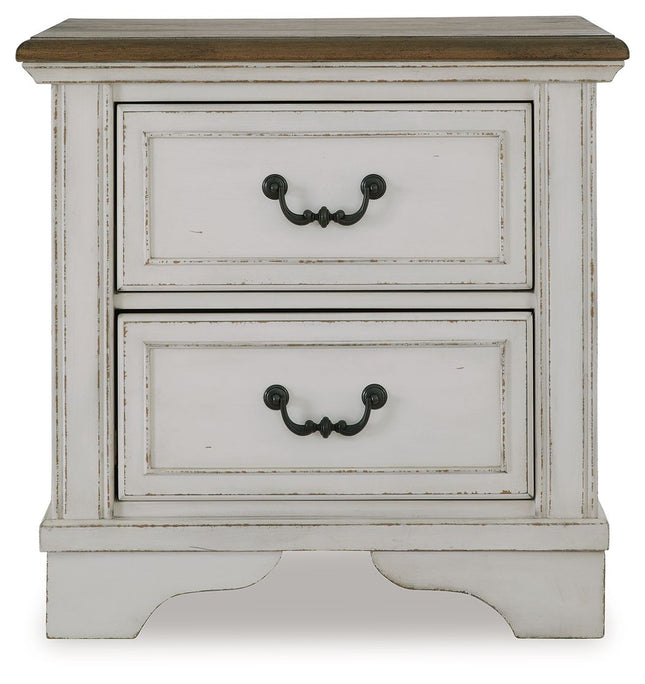 Blendon - Two Drawer Night Stand - Two-tone