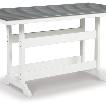 Transville - Counter Table W/Umb Opt