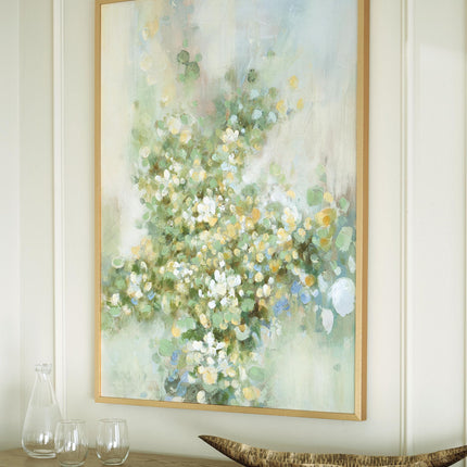 Reedster - Wall Art - Green / Blue / Yellow