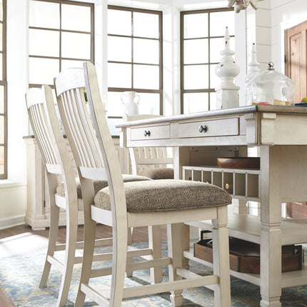 Bolanburg - Rectangular Counter Table Set