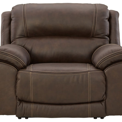 Dunleith - Zero Wall Recliner w/PWR HDRST - Chocolate