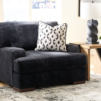 Whitmore Manor - Chair And A Half - Black Pearl