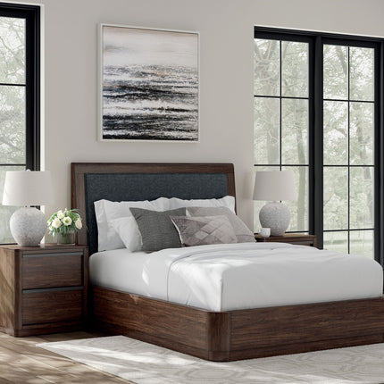 Dilenno - Upholstered Panel Bed