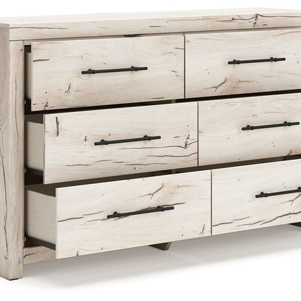 Lawroy - Six Drawer Dresser - Light Natural
