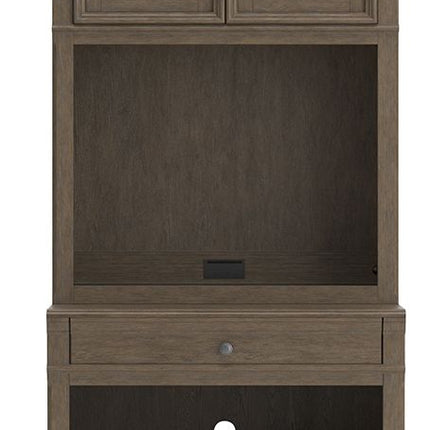 Janismore - Bookcase - Weathered Gray