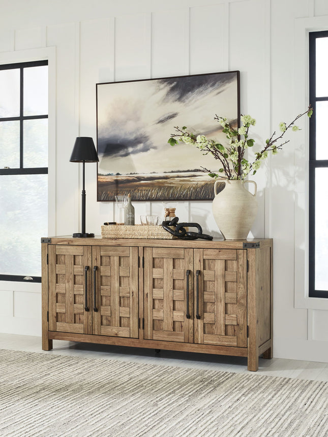 Ridgester - Dining Room Server - Light Brown