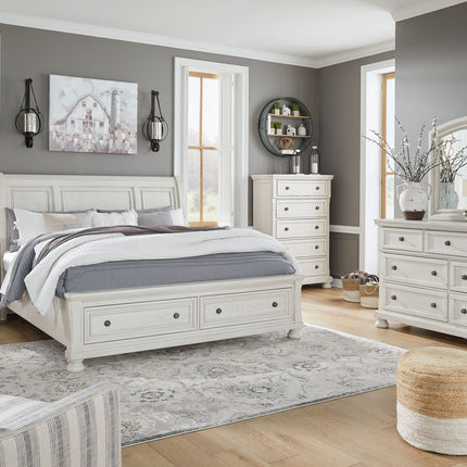 Robbinsdale - Sleigh Bed