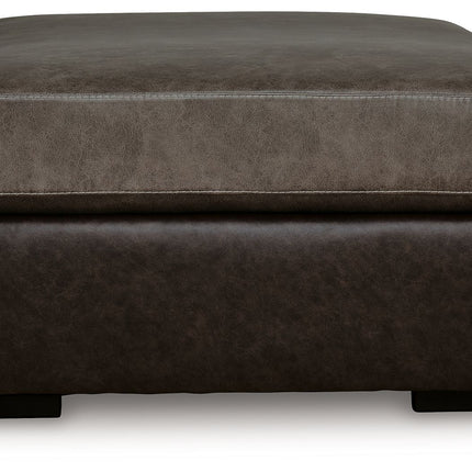 Castille Way - Oversized Accent Ottoman - Fossil