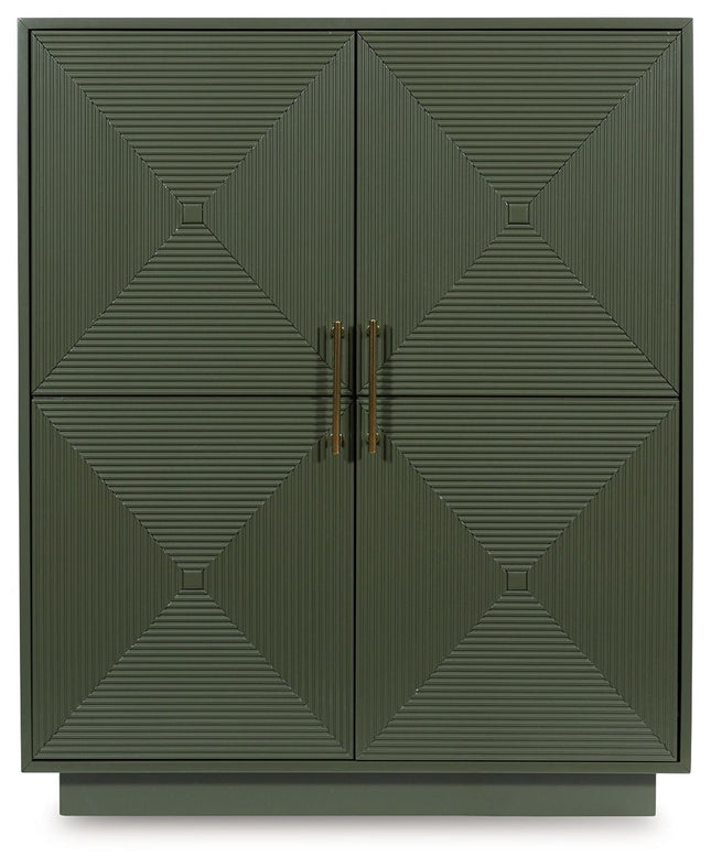Geirwood - Accent Cabinet - Dark Green