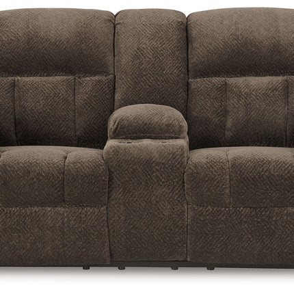 Frohn - Dbl Reclining Loveseat With Console