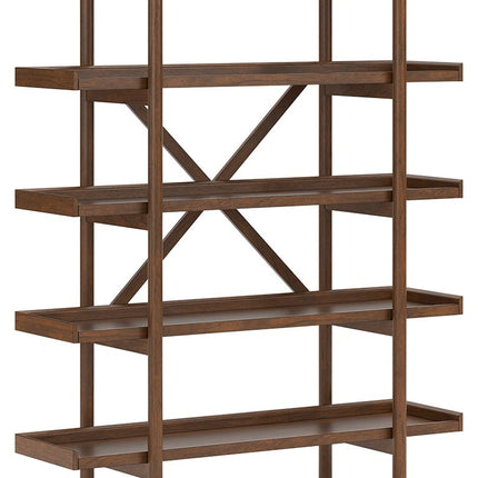 Lyncott - Bookcase - Brown