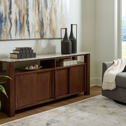 Tobinville - Accent Cabinet - Dark Brown