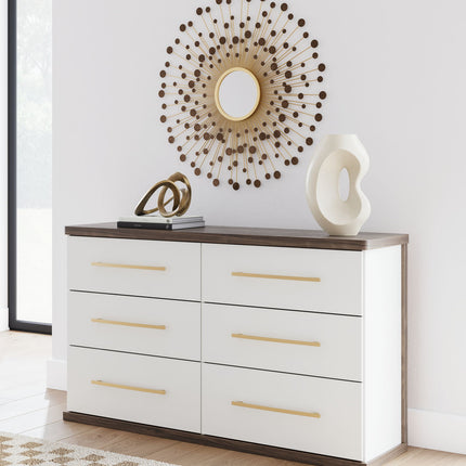 Kendanport - Six Drawer Dresser