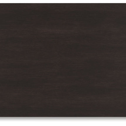 Covetown - Two Drawer Night Stand - Dark Brown