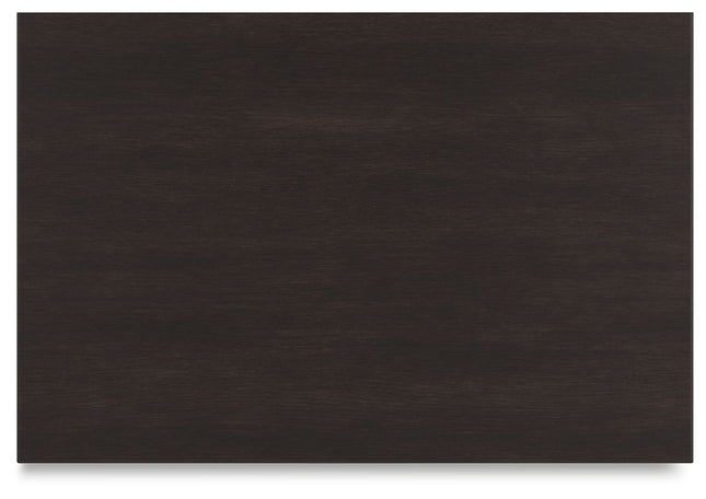 Covetown - Two Drawer Night Stand - Dark Brown