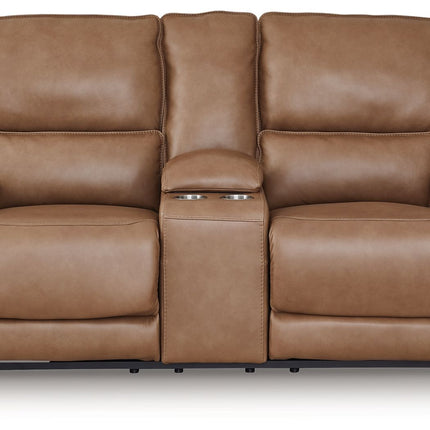 DeepWakes - Power Reclining Loveseat / Console / Adjustable Headrest