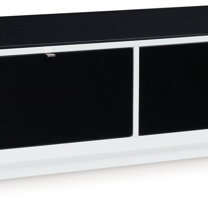 Gardoni - Rectangular Cocktail Table - White / Black