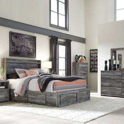 Baystorm - Panel Bedroom Set - Gray