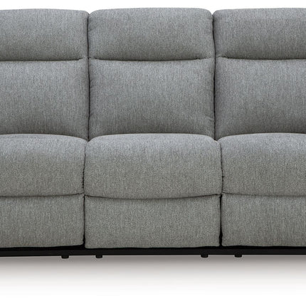 Gauntlet - 2 Pc. - Reclining Sofa And Loveseat - Sterling