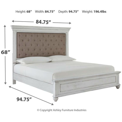Kanwyn - Upholstered Panel Bed