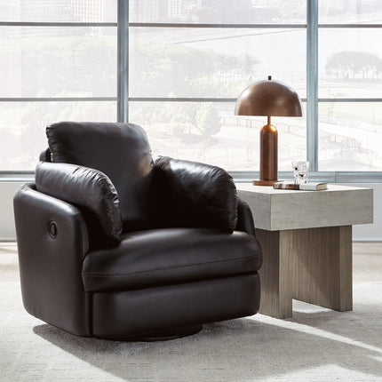 Modmax II - Swivel Glider Recliner - Black