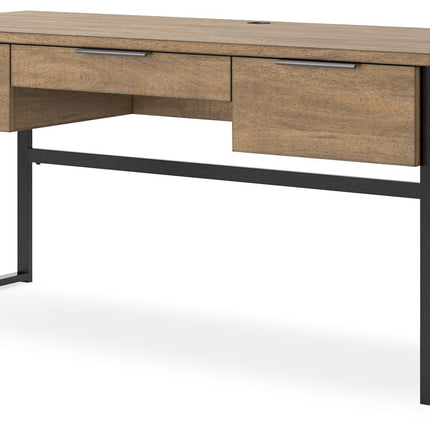 Montia - Home Office Desk - Light Brown