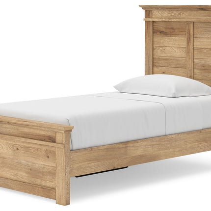 Makidern - Panel Storage Bed