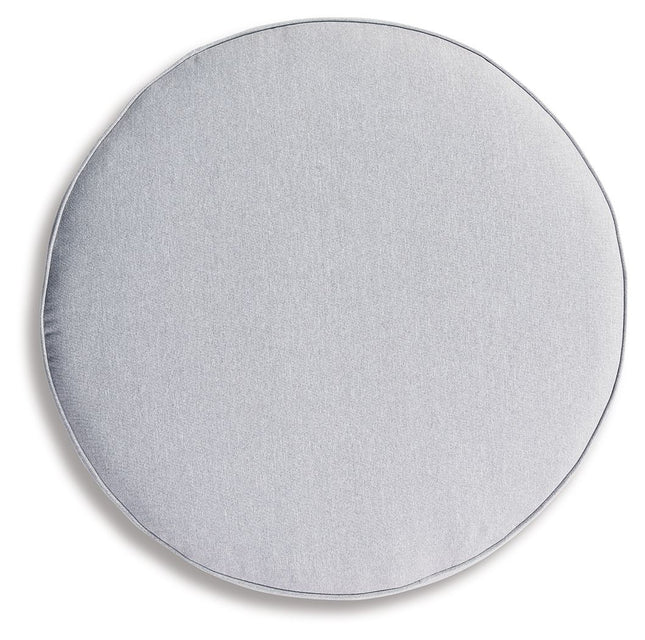 Harbor Court - Ottoman with Cushion - Gray