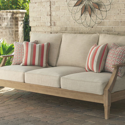 Clare View - Sofa with Cushion - Beige