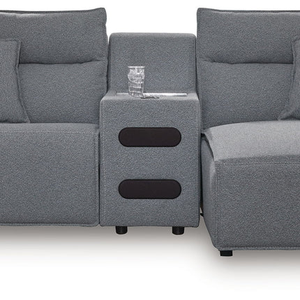 Modmax II - Reclining Sectional - Salt And Pepper