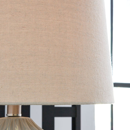 Hadbury - Ceramic Table Lamp (Set of 2) - Pale Blue / Teal