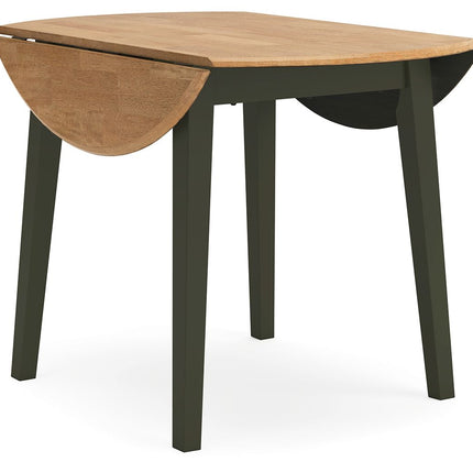 Gesthaven - Round Dining Room Drop Leaf Table