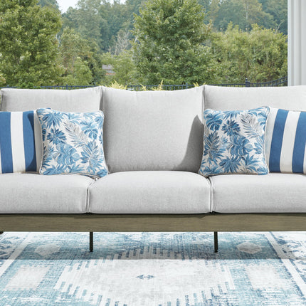 Rainier Ranch - Sofa With Cushion - Brown / Beige