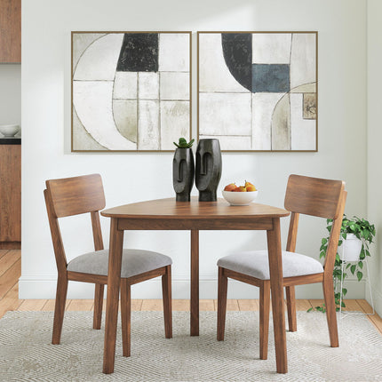 Tameride - 3 Pc. - Dining Table And 2 Chairs - Brown