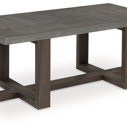 Dynnford - Occasional Table Set (Set of 3) - Gray / Brown