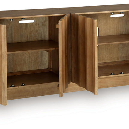 Timkins - Accent Cabinet - White Washed