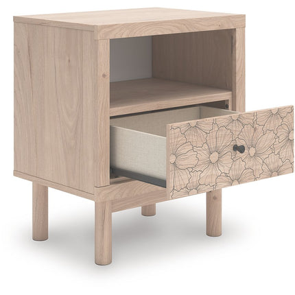 Arloster - One Drawer Night Stand - Tan