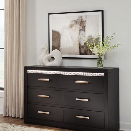 Shoralli - Six Drawer Dresser